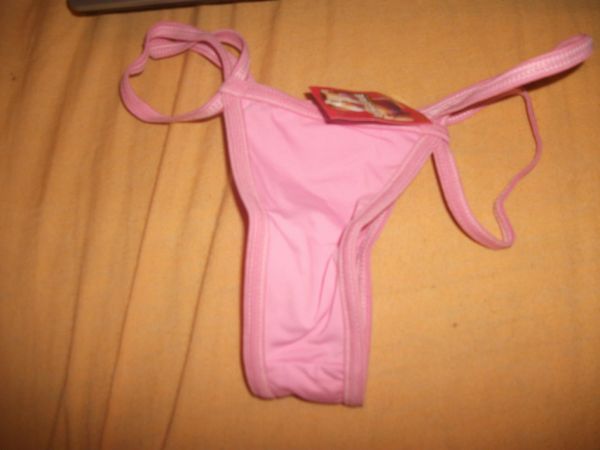 Calcinha rosa simples
